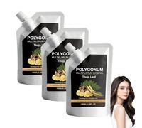 Ginseng And Polygonum Multiflorum Clarifying Shampoo, Deep-Cleansing Moisturizing For Scalp And Hair, Supports Fuller Bouncier-Looking Hair, Ideal For Fine Or Thinning-Looking H/air (3 PCS)