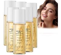 Ginseng Anti-Aging Hydrating Essence Water, Ginseng Anti Wrinkle Tightening Serum, Ginseng Gold Polypeptide Anti-Wrinkle Essence Oil, Ginseng Moisturizing And Nourishing Facial Serum Oil (6pcs)