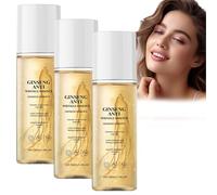 Ginseng Anti-Aging Hydrating Essence Water, Ginseng Anti Wrinkle Tightening Serum, Ginseng Gold Polypeptide Anti-Wrinkle Essence Oil, Ginseng Moisturizing And Nourishing Facial Serum Oil (3pcs)