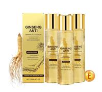 Ginseng Anti Wrinkle Essence, Facial Toner with Ginseng, Anti Aging Serum for Women, Vitamin C Korean Serum, Wrinkle Reduction and Deep Nourishment, Korean Toner for Smooth Skin (120ml, 3PC)
