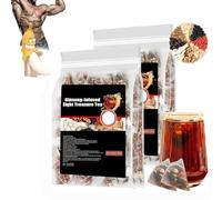 Ginseng Eight Treasure Tea,Kidney Tea for Men and Women,Taste Rich and Sweet (2 Box)