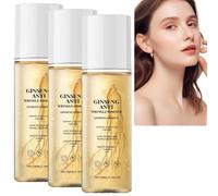Ginseng Essence Water Anti-Wrinkle Serum, Ginseng Anti-Aging Hydrating Essence Water, Hydration Wrinkle Renewal Serum, Ginseng Gold Anti Aging Moisturizer Face Serum, Ginseng Essence Toner (3PCS)