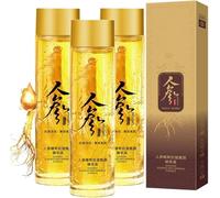 Ginseng Extract Liquid, Ginseng Anti-Wrinkle Serum Toner, Ginseng Extract Anti-Wrinkle Original Serum Oil, Gold Ginseng Face Serum (10cm, 3pcs)