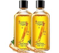 Ginseng Face Serum Anti-Aging Essence Collagen Anti Wrinkle Pore Minimizer, Ginseng Polypeptide Anti-Ageing Essence, Ginseng Essential Oil, 100ml (2pcs)