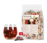 Ginseng Five Treasure Tea, Chinese Kidney Cleansing, Chinese Herbal Kidney Bag for Men (30bag/1box) (Ginseng Five Treasures Tea)