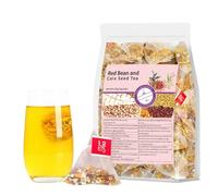 Ginseng Five Treasure Tea, Chinese Kidney Cleansing, Chinese Herbal Kidney Bag for Men (30bag/1box) (Red Bean & Job's Tears Tea)