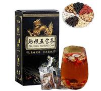 Ginseng Five Treasures Tea Kidney Tea, Chinese Kidney,Kidney Tea Formula Ginseng Five Treasure Tea,Chinese Kidney Care Tea,Men's Essentials Five Flacors Kidney Tea (1Box)
