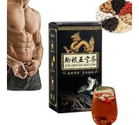 Ginseng Five Treasures Tea Kidney Tea Chinese Men's Kidney Tea Men's Yuan Qi Five Treasures Tea Liver and Kidney Tea