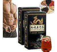Ginseng Five Treasures Tea Kidney Tea Chinese Men's Kidney Tea Men's Yuan Qi Five Treasures Tea Liver and Kidney Tea