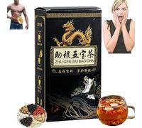 Ginseng Five Treasures Tea Kidney Tea,Kidney Tea Formula Ginseng Five Treasure Tea,Men’s Essentials Kidney Tea,Chinese Kidney Care Tea,Liver and Kidney Care Tea for Men (2 Box)