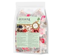 Ginseng Herbal Tea Bags with Natural Ingredients - 8 Herb Blend Including Goji Berry, Red Date, Mulberry & Maca Root, Traditional Recipe Tea for Daily Wellness