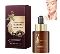 Ginseng Lady Anti-Wrinkle Luminous Oil, Ginseng Extraction Liquid, Ginseng Peptide Anti-Wrinkle Essence, Serum for Tightening Sagging Skin Reduces Wrinkles and Fine Lines (1pcs)