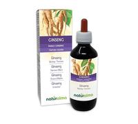 Ginseng (Panax Ginseng) Roots Alcohol-Free Mother Tincture Naturalma - Liquid Extract Drops 200 ml - Food Supplement - Vegan