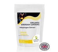 Ginseng Siberian 1000mg Extract 120 Tablets - LetterBox Friendly UK Fast Delivery -