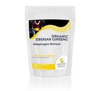 Ginseng Siberian 1000mg Extract 60 Tablets - LetterBox Friendly UK Fast Delivery -