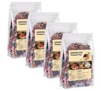 Ginseng Six Treasure Tea, Ginseng & Mulberry Herbal Tea, Ginsengs Five Treasures Tea Kidney Teas, 7 Precious Ingredients Formula, Kidney Care TeaBags for Women and Men (4 pack (100pcs))