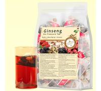 Ginseng Six Treasures Herbal Tea Blend With Mulberry Goji Raspberry Red Date 30 Bags(1pcs)