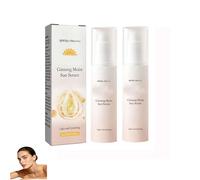 Ginseng Sunscreen Serum, Multi-Purpose Ginseng Moist Sun Protection Serum, with Vitamin E & Olive Oil, Light Non-Greasy Facial Sun Protection Lotion, for All Skin Types (2PCS)