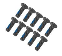 Gintai 10pcs screws for Lenovo Ideapad 3-15ITL05 / 3 15ADA05 / 3-15ARE05 / 3-15IML05 / 3-15IIL05 / 3-15IGL05 / 3 15 IAU7 82RK Bottom Case Base Cover (Black)