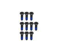 Gintai 10pcs Screws for Lenovo Yoga 530-14IKB 81EK 81FQ Yoga 530-14ARR 81H9 Flex 6-14IKB 81EM Flex 6-14ARR 81HA chassis Laptop Base Cover Fixing for Computer Background Black Grey