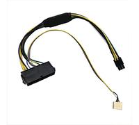 Gintai 24-Pin to 6-Pin Power Supply Adapter Cable for HP Elite 8100 8200 8300 800 G1 Z220 Z230 Z240 Compaq 8300 6200 30 cm