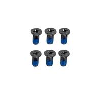 Gintai 6Pcs Lower Bottom Base Cover Case Screws Replacement for DELL Alienware M15 R5 R6 R7,M16 R1,M18 R1 R2 （Black）