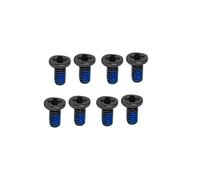 Gintai 8Pcs Lower Bottom Base Cover Case Screws Replacement for DELL Inspiron 7306 2in1/ Inspiron 7506 2in1/ Inspiron 7706 2in1（Black）