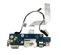 Gintai Audio Socket SD Card Reader VGA Port Card + Cable for Lenovo E31-70 80KC 80KW 80KX E31-80 80MX 5C50J36070 LS-C312P