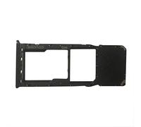 Gintai Black Single SIM SD Card Tray Replacement for Samsung Galaxy A20 A30 A50 A205 A305 A505