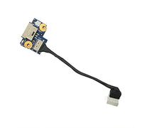 Gintai DC In Power Jack DC Dock DC Jack DC Port Charging Port Cable Small Power Board Card Replacement for Lenovo Thinkpad E570 20H5 20H6 E570C E575 20H8 CE570 01EP131 DC02001WH00