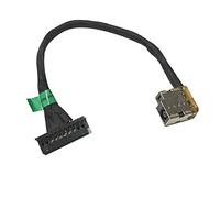 Gintai DC In Power Jack DC Dock DC Jack Port Socket Charging Port Cable for HP Omen 17-CB 17-CB0005NA 17-CB0006NG 17-CB0200NG 17-CB0588NA 17-CB0001NA 17-CB0007NL 17-CB0008NG 200W L57359-001 L52814-S42
