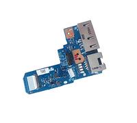 GinTai DC Power Jack Ethernet Board Replacement for Lenovo Thinkpad E440 Series NS-A151