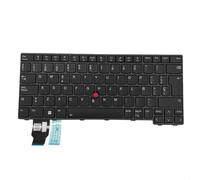 Gintai Keyboard Layout for Lenovo ThinkPad T14s P14s L14 (Gen 3/Gen 4) Keyboard Backlit Laptop Backlit Keyboard Black (Spanish/SP)