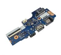 Gintai LAN Ethernet Audio USB Port Board for Lenovo Legion Y520-15IKBM 80YY NS-B191 5C50P24359, without Flex Cable