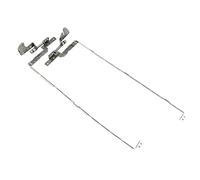 GinTai Laptop LCD Screen Shaft Hinges Axis Right + Left Set Replacement for Lenovo v15 g2 ITL 82kb HV560 AM21S000410 AM21S000310 5H50S29004