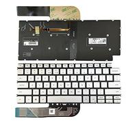 GinTai Laptops Keyboard Backlit US Replacement for Dell Inspiron 7490 7491 13 5390 5391 7391 14 5493 5498 / Vostro 5300 5301 5390 5391 5401 5402 5490 /Latitude 3301 3410 E3301 P114G P120G DP/N：06CDC0
