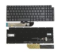 GinTai Laptops US Keyboard Backlit Replacement for Dell Inspiron 15 7590 7591 7791 5584 5590 5593 5594 5598/5508 5501 5502 5584 5590 5591 7500 7501