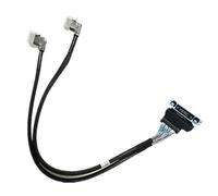 Gintai SAS Cable Replacement for Dell POWEREDGE R730 16 Bay SFF SAS to DUAL Mini 2.5" 6TFJ5 Fits