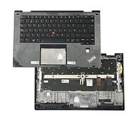 Gintai Spanish Keyboard C Shell Wrist Rest for Lenovo ThinkPad X1 Yoga 2nd Gen 20JD 20JE 20JF 20JG 01HY839 01HY879 01HY919 01HY959