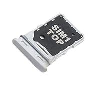 GinTai White Double SIM Card Holder Replacement for Samsung Galaxy A80 2019 SM-A805 A8050