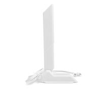 Gintai WiFi 7 Antenna for Gigabyte Z890 Z890I Z890M X870 X870E B550M B650E B850 B860 W790 TRX50 Series WLAN Amplifiers WiFi 7 Tri-Band Gaming Card 12dBi Bluetooth 5.4,Magnetic Base (White)