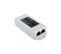 GINTOOYUN 1 to 2 POE Extender 100 Meter Transmission 1 in 2 Out Standard POE Repeater for Network Surveillance Cameras POE Switches etc
