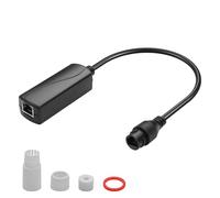 GINTOOYUN 1PC Gigabit Ethernet POE Splitter, 48V to 24V Converter High-Speed 1000Mbps IEEE 802.3af Compliant, for Surveillance Camera, IP Cameras,