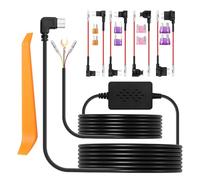 GINTOOYUN 3.3m/10.82in Car Recorder Hardwired Kit USB C Port Type-C USB Hard Wired with Fuse 12V-24V to 5V for Driving Recorder, GPS Power Supply, Radar Detector, etc