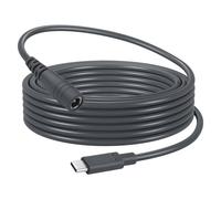 GINTOOYUN 5M/16FT USB C Male to DC Male Power Cable Adapter for Starlink Mini DC 5521 to USB Type C Plug 20V 5A Power Charging Cord Extension Cable (5m)