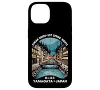 Ginzan Onsen Yamagata Japan Retro Kanji Character Souvenir Case for iPhone 14