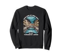 Ginzan Onsen Yamagata Japan Retro Kanji Character Souvenir Sweatshirt