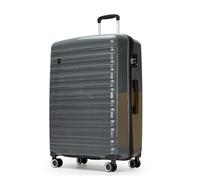 GinzaTravel Luggage Sets 4 Piece,PP Hardside Luggage Sets with TSA Lock,Large Suitcases with Spinner Wheels, Dark Gray, 28In large luggage