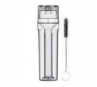 Ginzis 3-in-1 Herb Grinder Cone Loader Grinder Roller - Portable Grinder and Cone Filler, All-in-One Rolling Machine and Travel-Friendly Cone Storage - Includes 8 Carbon-Filtered Pre-Rolled Cones