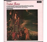 Gioacchino Rossini - Pilar Lorengar , Yvonne Minton , Luciano Pavarotti , Hans Sotin , The London Symphony Orchestra And London Symphony Chorus , István Kertész - Stabat Mater